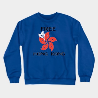 free hong kong Crewneck Sweatshirt